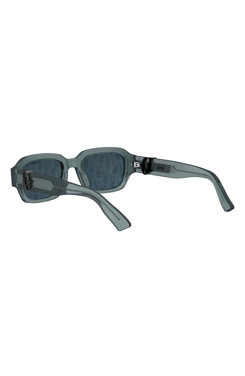 'Dior Oblique S2I 52mm Rectangular Sunglasses