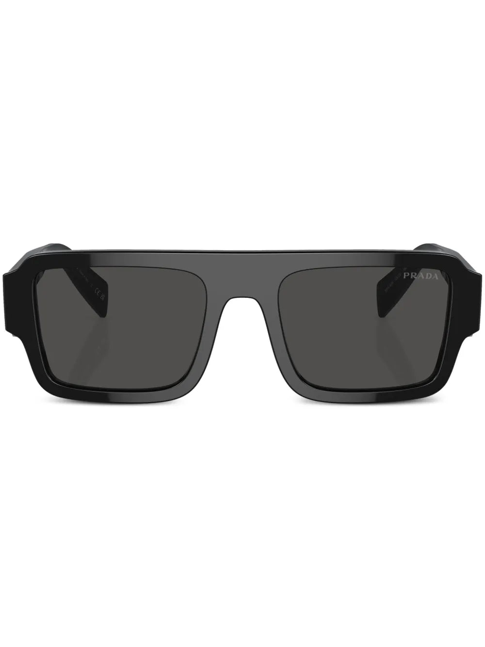 Prada Eyewear logo-engraved square-frame sunglasses