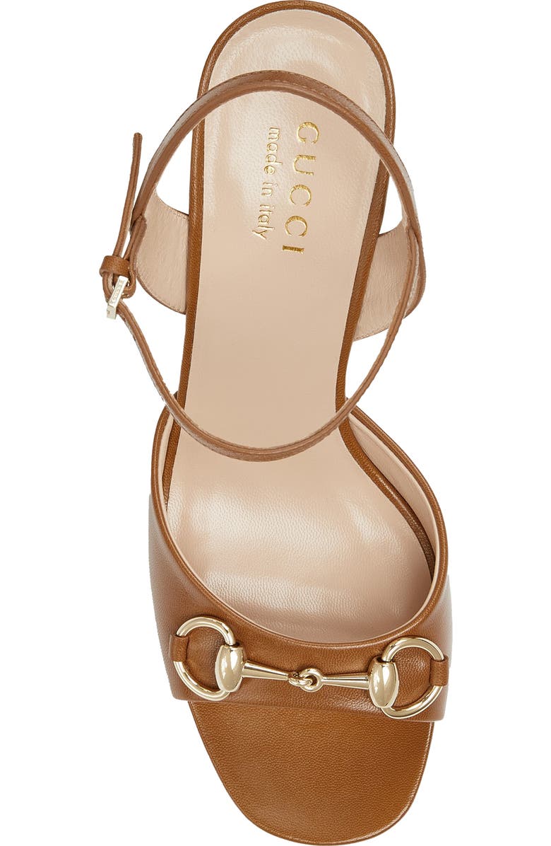 Horsebit Block Heel Sandal (Women)