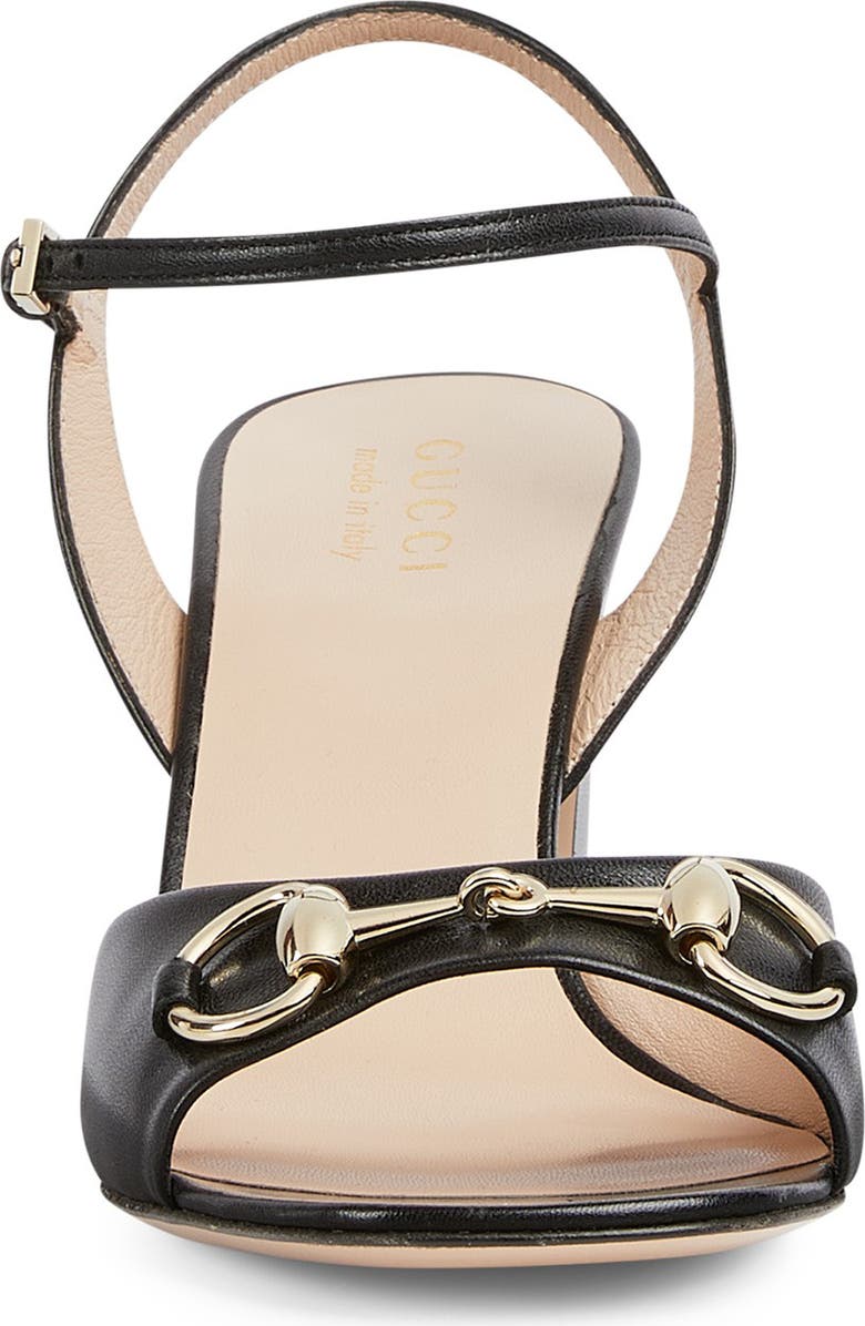 Horsebit Block Heel Sandal (Women)