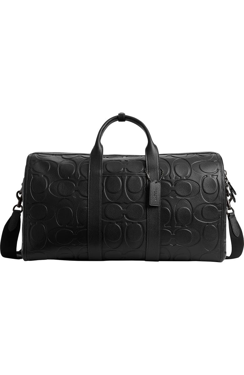 Gotham 45-Inch Maxi Signature Embossed Leather Duffle Bag