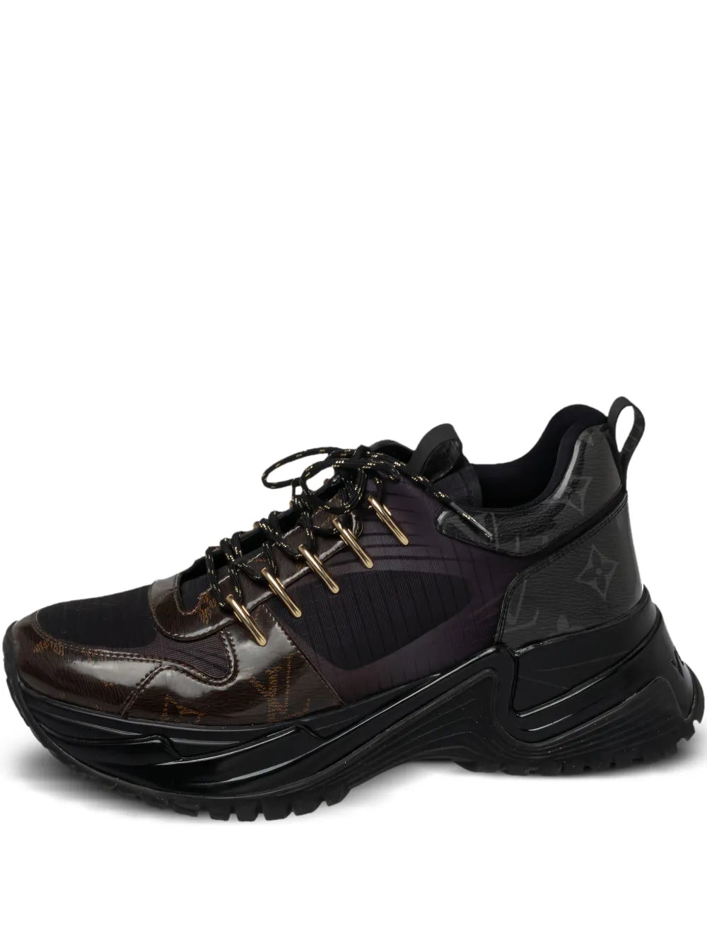 Louis Vuitton Pre-Owned Run Away Pulse monogram-embellished sneakers