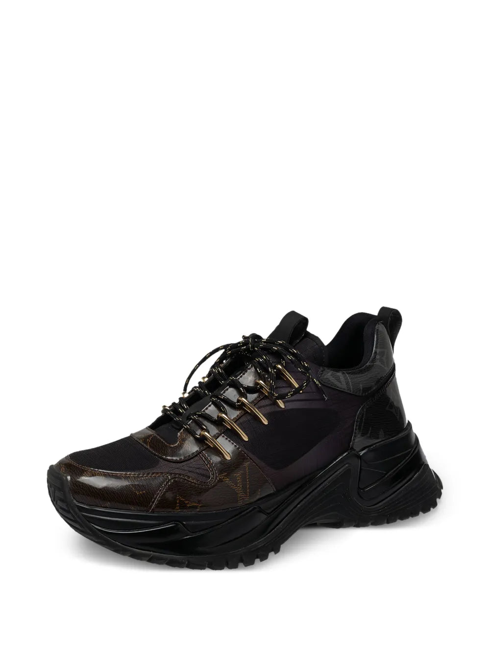 Louis Vuitton Pre-Owned Run Away Pulse monogram-embellished sneakers