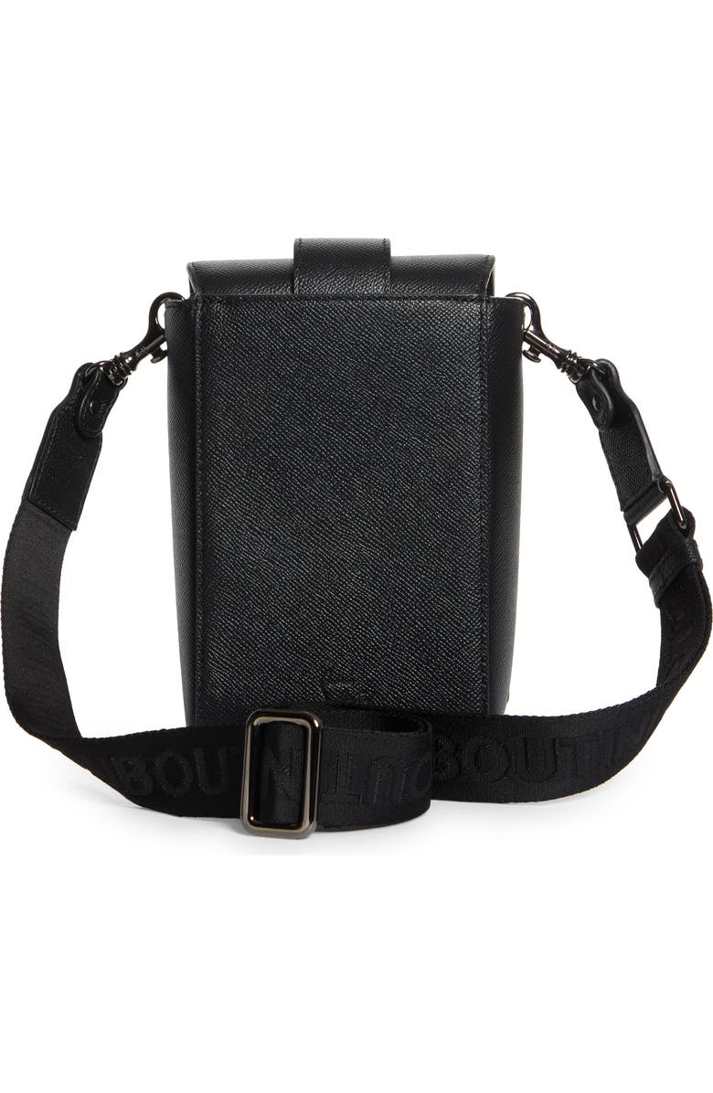 Groovy North/South Calfskin Crossbody Bag
