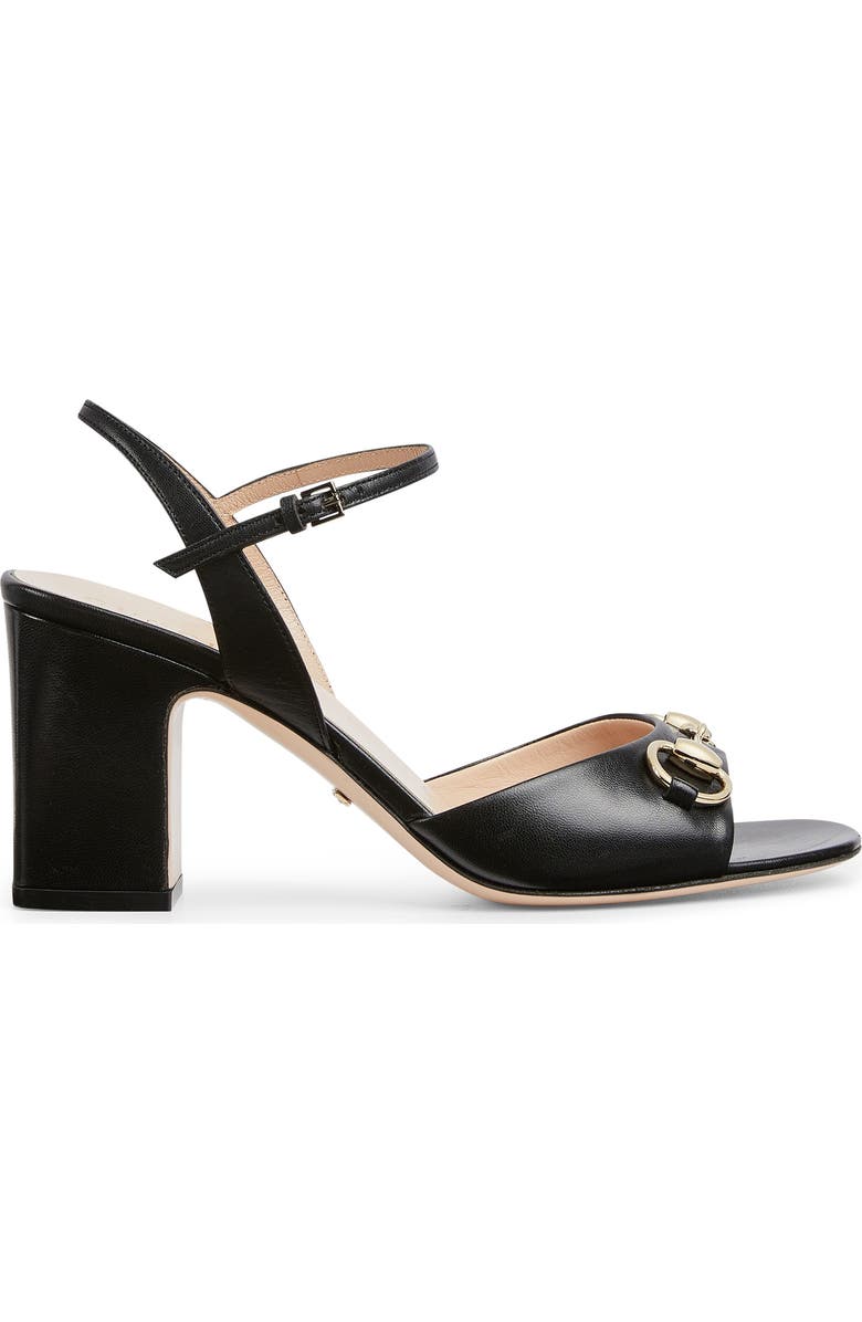 Horsebit Block Heel Sandal (Women)