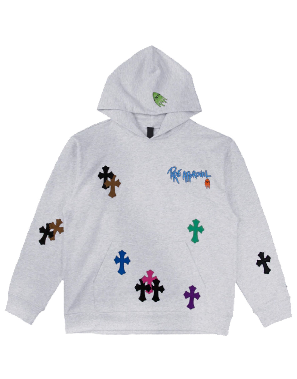 Chrome Hearts x Matty Boy Cross Patch Hoodie