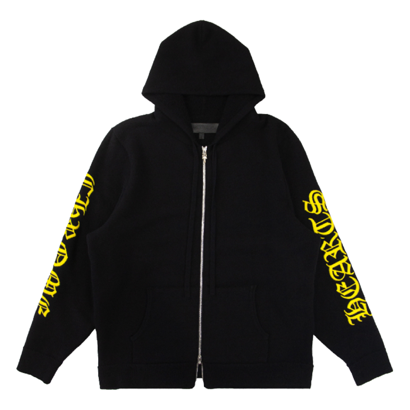 Chrome Hearts Yellow Logo Cashmere Hoodie
