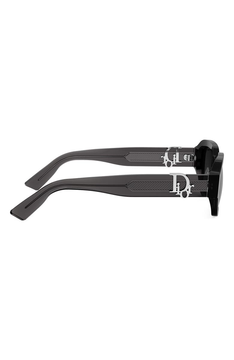 'Dior Oblique S2I 52mm Rectangular Sunglasses