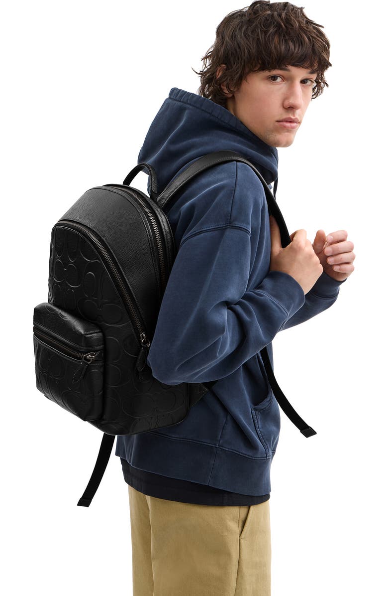 Charter Maxi Signature Leather Backpack