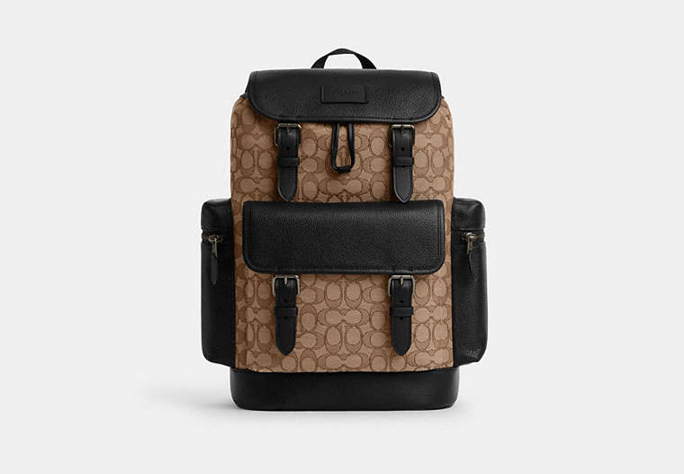 Sprint Backpack In Signature Jacquard