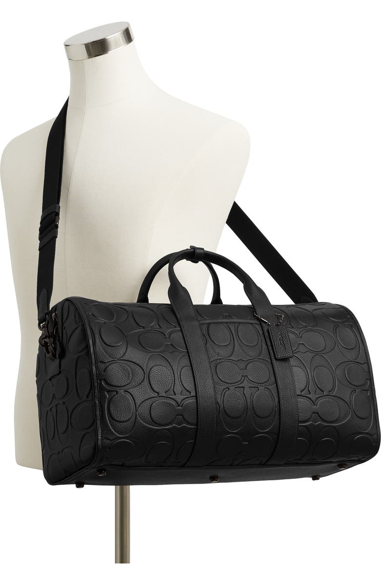Gotham 45-Inch Maxi Signature Embossed Leather Duffle Bag