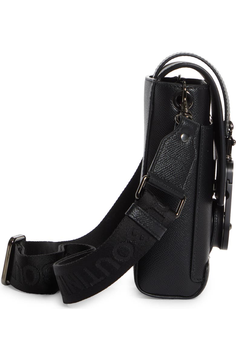 Groovy North/South Calfskin Crossbody Bag