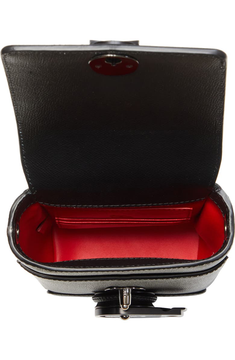 Groovy North/South Calfskin Crossbody Bag