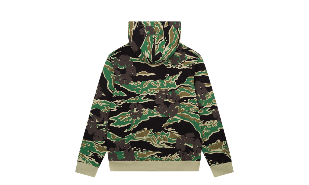 Cotton Wreath Zip Hoodie
